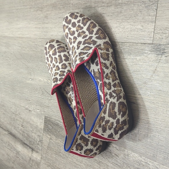 Rothy's "The Loafer" Leopard Print Flats - Picture 9 of 9